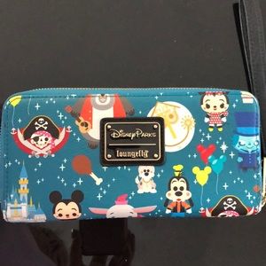 Loungefly Disney Parks Wristlet Wallet